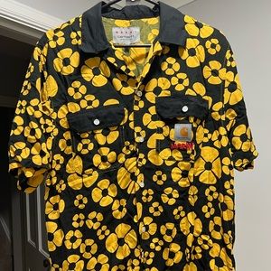 AUTHENTIC MARNIxCARHARTT LIMITED EDITION BUTTON UP SHIRT